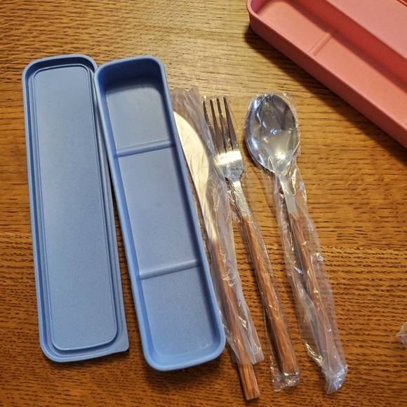 Premium Portable/Travel Utensils- 2 sets! - Picture 2 of 5